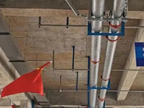 莎车管廊支架的安装方法